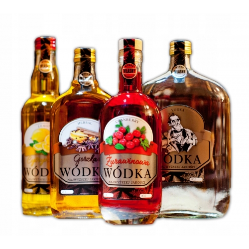 ETYKIETA 0,5L - WHISKEY 10x