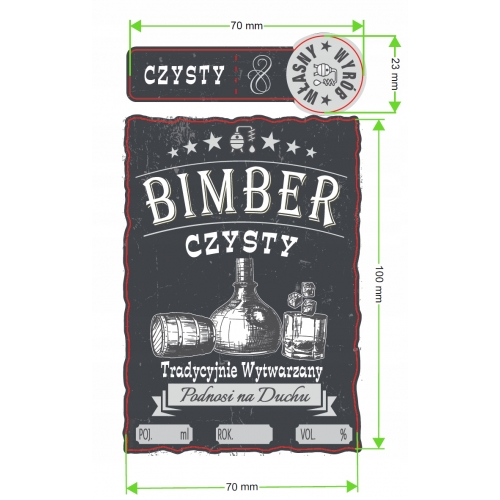 BIMBER IMBIROWY + banderolka 12szt