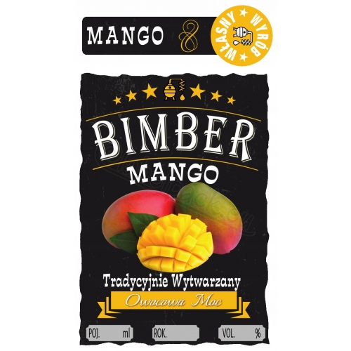 BIMBER MANGO + banderolka 12szt