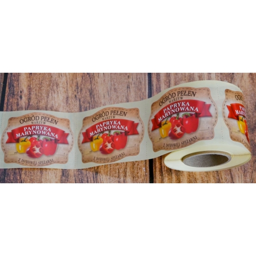 SYROP Z MNISZKA LEKARSK. - Etykieta, naklejka 10x