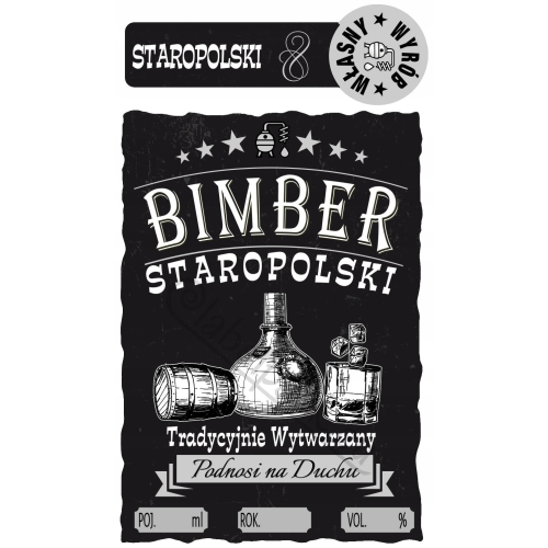 BIMBER STAROPOLSKI + banderolka 12szt