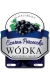 Naklejki WÓDKA SMAKOWA CZARNA PORZECZKA 10 szt.