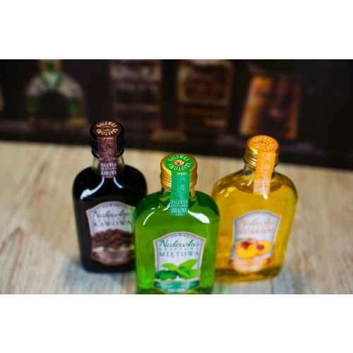 Naklejki - ETYKIETY NA NALEWKI 200ml + BANDEROLKA 10 szt.