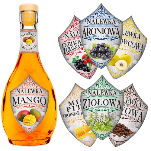 ETYKIETA - NALEWKA but. ICONA 250ml 8 szt.