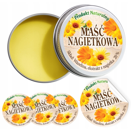 Etykiety na MAŚĆ NAGIETKOWĄ - 48 szt. fi46