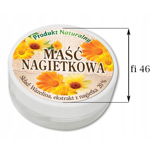 Etykiety na MAŚĆ NAGIETKOWĄ - 48 szt. fi46