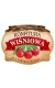 KONFITURA WIŚNIOWA - Etykieta na słoik, naklejka