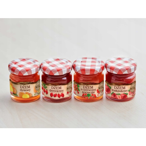 Etykiety na MALINY W MIODZIE 210ml - 500ml 24szt