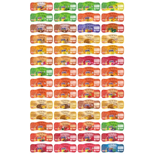 Etykiety na MIÓD MAŁE SŁOIKI - 200/500g - 96 szt.