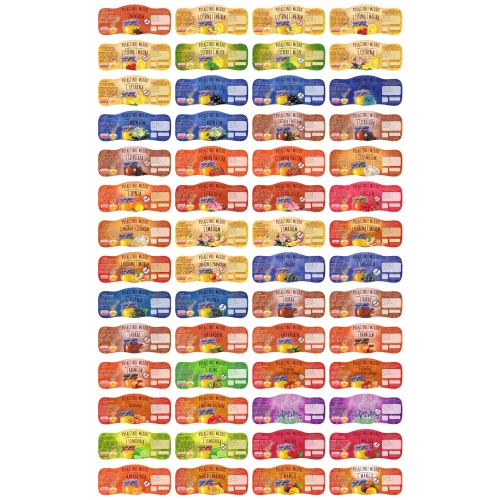 Etykiety na MIÓD MAŁE SŁOIKI - 200/500g - 96 szt.