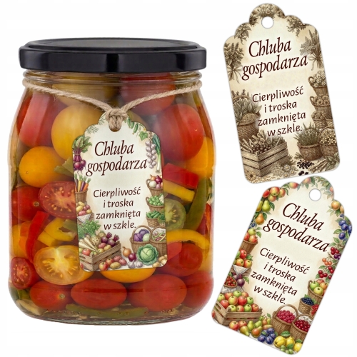 ZAWIESZKI na SŁOIKI, FOLK, ŁOWICKIE, ZAKOPIAŃSKIE - PERSONALIZACJA